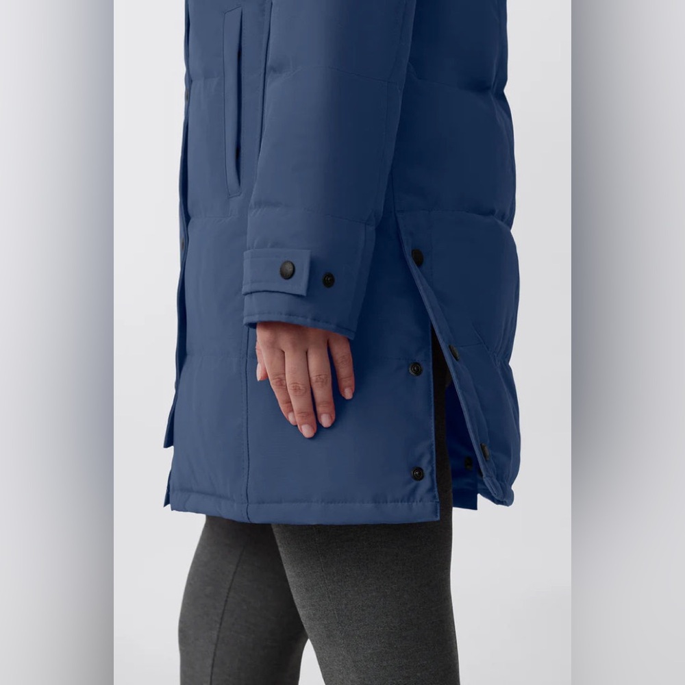 Canada Goose Shelburne parka CR color Ozone Blue 3802W - Picture 4 of 8